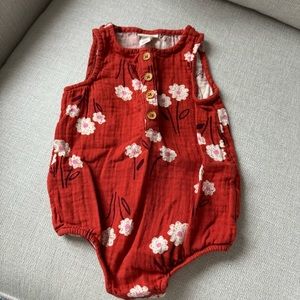 baby henley romper